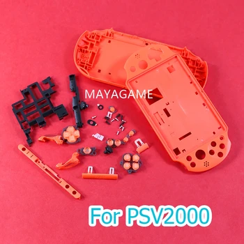 1 комплект Positive Full Housing Shell Case для Sony PSVita2000 Боковая крышка корпуса с кнопками для PSV2000 игрового контроллера