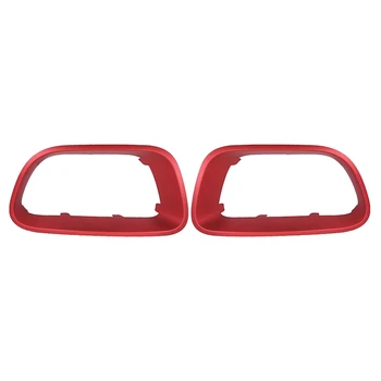 1 пара Авто Передний бампер Декоративная рамка Ангельские глаза Рефит для Citroen C5 Aircross 9817829477 9817829377 красный