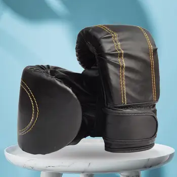 1 пара высококачественных боксерских перчаток Высокая упругость Тонкое качество изготовления Утолщенная боксерская груша Боксерские перчатки