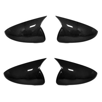 1 пара Крышка зеркала заднего вида для Kia Forte K3 Cerato 2019-2023 Зеркало Модифицированный Бычий рог Наклейка Shell