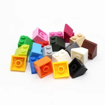 100шт сумка Наклон 45 2x2 Кирпич 3039 Moc DIY Enlighten Строительные блоки, совместимые со строительством Сборка базовых игрушек
