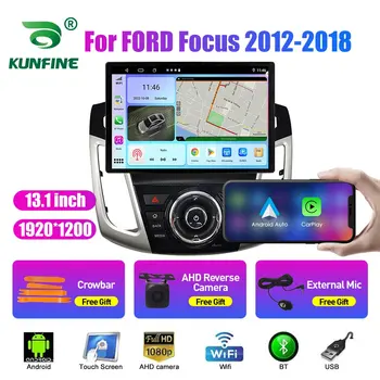 13,1 дюйма Автомагнитола для FORD Focus 2012 2013 2014-18 Авто DVD GPS Навигация Стерео Carplay 2 Din Central Мультимедиа Android Auto