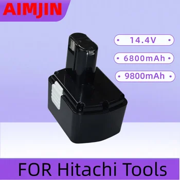 14,4 В 6800/9800 мАч Сменный аккумулятор для электроинструмента Hitachi CJ14DL DH14DL EBL1430 BCL1430 BCL1415