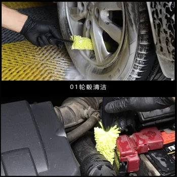 1pcs Автомобильная щетка для шин Очистка обода шин для Subaru Tribeca G4e B9 R1 Pleo VIZIV-2 Hybrid Exiga