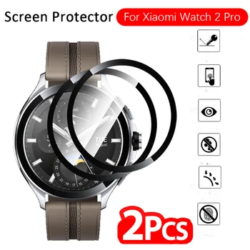 2 шт. Мягкое защитное стекло для Xiaomi Watch 2 Pro 9D Изогнутая защитная пленка для экрана для Xiaomi Watch 2Pro Watch2Pro Умные часы Пленки