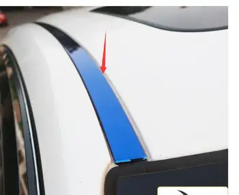 2 шт. Нержавеющая сталь Upgrade Refit Крыша Декоративный артикул для Honda Civic 2017 2018 2019