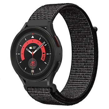 22/20 мм Ремешок для Samsung Galaxy Watch 4 5 6 6Pro Band active 2 / Gear S3 Нейлоновая петля Браслет Amazfit GTS 4 GTR 4 4 Pro Ремешки для часов