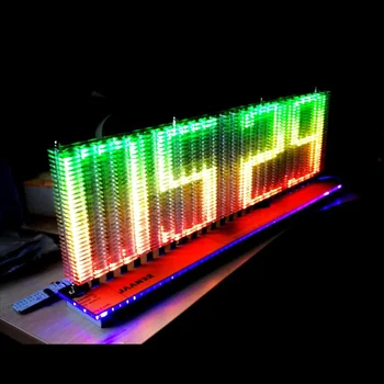 26-сегментный 30-уровневый высокочувствительный акриловый спектр RGB полноцветный дыхательный фонарь шасси Управление АРУ быстрое Полусборка