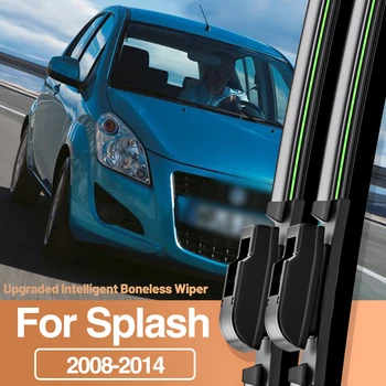 2pcs Для Suzuki Splash 2008-2014 Щетки стеклоочистителя переднего стекла Аксессуары для окон ветрового стекла 2009 2010 2011 2012 2013