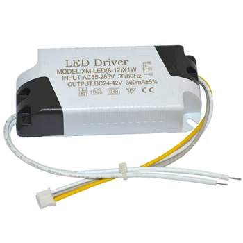 2PCS Потолочный светильник Драйвер AC85 ~ 265V Светодиодный трансформатор Два цвета-температуры Источник питания для внутреннего освещения Светодиодный драйвер Адаптер питания