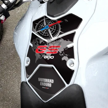 3D Мотоцикл Топливный Бензобак Протектор Чехол для BMW F800GS F800 GS 2008-2012 Полиуретановая смола