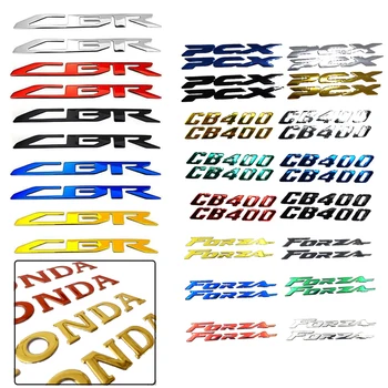 3D Эмблема Значок Наклейка Бак CBR PCX Forza CB400 Пневматическое лезвие Наклейка для Honda CBR250 CBR400 CBR1000 CB400 PCX125 150 Forza250 300