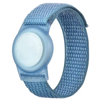 3X Детский браслет, совместимый с Apple Airtag, защитный чехол для держателя GPS-трекера Air Tag с нейлоновым браслетом F