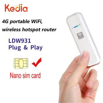 4G WIFI Маршрутизатор nano SIM Карта LTE USB Интерфейс LDW931 4G WIFI Адаптер Умный дом Беспроводная точка доступа Чип Qualcomm