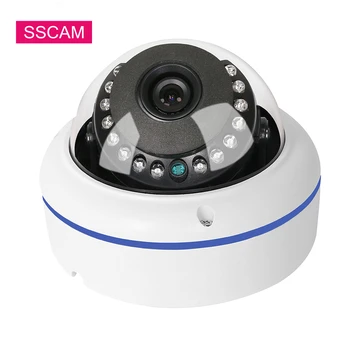 5 МП AHD Fisheye Dome Камера 1,7 мм Широкоугольная инфракрасная камера высокого разрешения для домашней безопасности 20 м ИК-расстояние