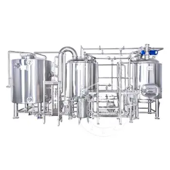 500L Варочный цех для небольших пивоварен Пивоварни Крафтовое пивоваренное оборудование для пивоварения, поставляемое с готовыми решениями