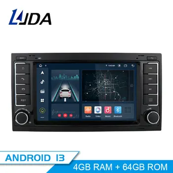 Android 13 Автомобильный мультимедийный плеер для VW / Volkswagen / Touareg / Transporter T5 Multivan GPS Naviagtion Player Audio DSP Carpaly
