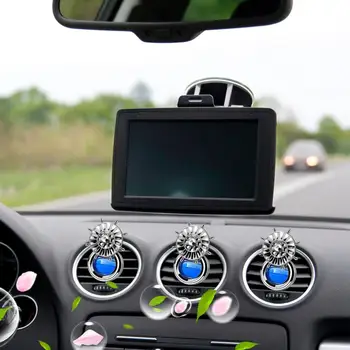 auto Air Vent Propeller Perfume Fragrance Diffuser Windmill Shape Air Fresheners Air Vent Outlet Aromatherapy Clip For Interior