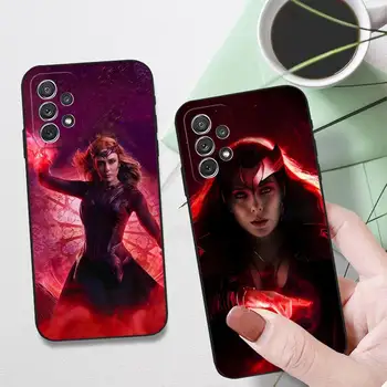 Avengers Scarlet Witch Чехол для телефона Samsung S22 S22Ultra S30 S23 S21 S10 E Plus Ultra Fe Lite S9Plus Силиконовый чехол