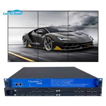 Bitvisus 4K 8K HDMI Видеостена процессор многоканальный ТВ-контроллер без изгиба или растяжения