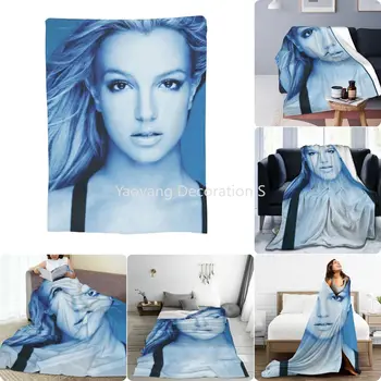 Britney Spears Ультрамягкое микрофлисовое одеяло высокой толщины Супер теплое одеяло