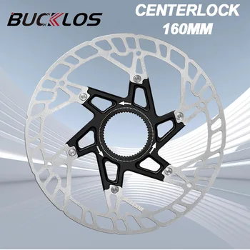 BUCKLOS Велосипед Centerlock Дисковый тормозной ротор 160 мм Велосипед Гидравлические тормозные диски Центральный замок Велосипедные диски Тормозные аксессуары