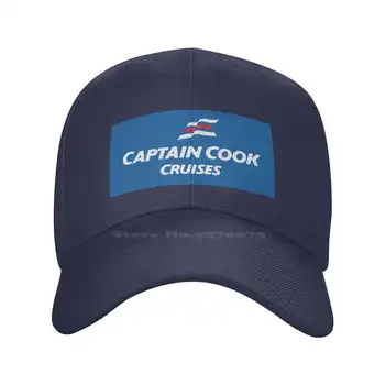 Captain Cook Cruises Логотип высшего качества Джинсовая кепка Бейсболка Вязаная шапка