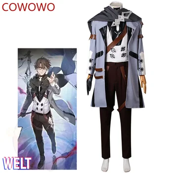 COWOWO Game Honkai Star Rail Welt Косплей Костюм Игра Star Rail Cos In The Name of The World Welt Yang Costume