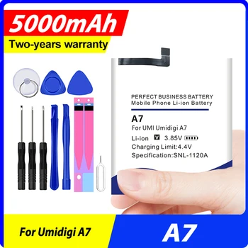 DaDaXiong Высококачественная замена батареи Umidigi A7 5000 мАч для Umidigi A7 Bateria + комплект инструментов