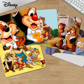 Disney Chip And Dale Mousepad Анимация Коврик для клавиатуры Настольный коврик для студентов Gabinete PC Gamer Настольный коврик для мыши для ПК