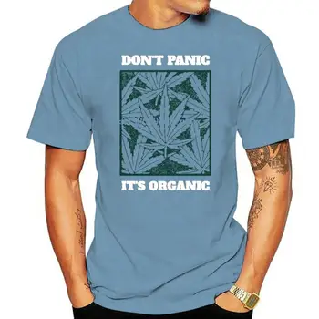 Don't Panic Its Organic Classic Sublimation Adult T-Shirt Мужская футболка