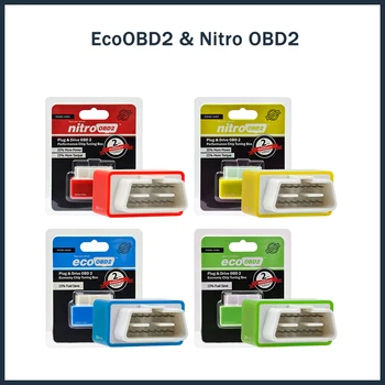 Eco OBD2 & Nitro OBD2 Бензин Plug & Drive Performance For Benzine Eco OBD2 ECU Chip Tuning Box 15% Экономия топлива Больше энергии