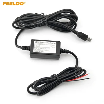 FEELDO 1Pc 12v switch 5V buck тахограф специальная линейная модификация для автомобильного видеорегистратора GPS навигатор #FD-5505