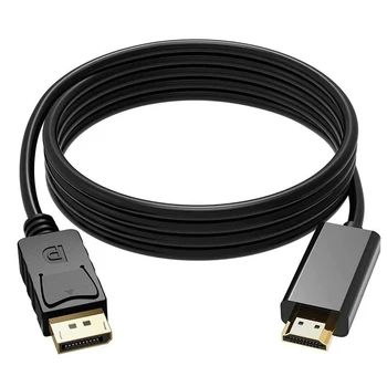 Femoro DisplayPort - HDMI-совместимый кабель 1080P 4K * 2K Male Видео Аудио Конвертер Для Компьютера Ноутбук В Телевизионный Проектор