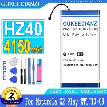 GUKEEDIANZI Аккумулятор для Motorola Moto, HZ40, Z2 Play, XT1710-08, XT1710, XT1710-06, XT1710-09, XT1710-11, Z2Play Tools, 4150 мАч