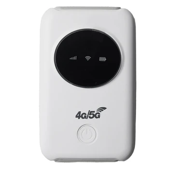 H808 + Мобильный Wi-Fi маршрутизатор Портативный модем Мини-маршрутизатор 4G LTE 150 Мбит/с со слотом для SIM-карты Точка доступа для путешествий на открытом воздухе