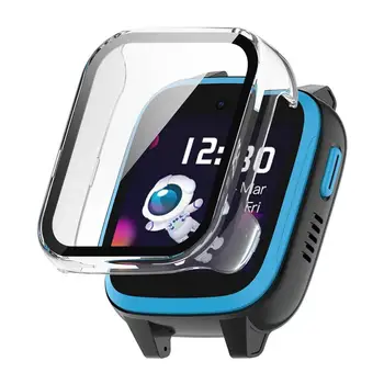 Hard Edge Shell Full Glass Screen Protector Film Case Case For Xplora XGO3 Play Kids Smart Watch Защитный чехол Аксессуары для часов