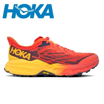 HOKA SPEEDGOAT 5 Кроссовки для трейлраннинга Мужские сверхлегкие Противоскользящие На открытом воздухе Внедорожная треккинговая обувь Вездеходная горная походная обувь