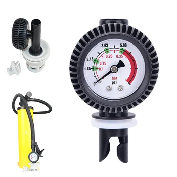  HOT Air Pressure Digital Meter Body Board Barometer с адаптером для шланга Соединитель для надувной лодки Raft Ribs Kayak
