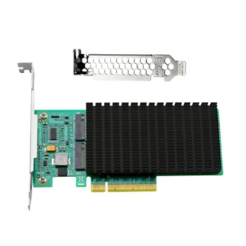 HOT-ANM02PE08 контроллер Nvme Двойной порт PCIe на M.2 с радиатором (не с SSD)