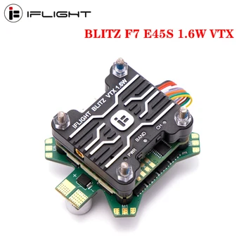 IFlight BLITZ F7 OSD Полетный контроллер BMI270 с BLITZ E45S 4-в-1 ESC BLITZ 1,6 Вт VTX 30,5x30,5 мм 2-6S для RC FPV Racing Drone