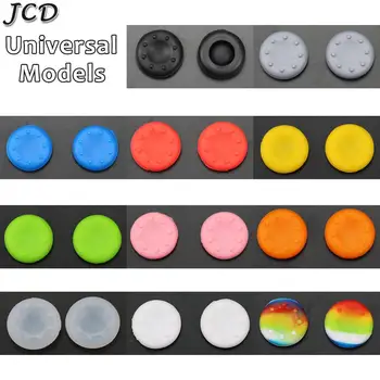 JCD 10 шт. Мягкий силиконовый гель для большого пальца Stick Grip Cap Gamepad Joystick Чехол для XBOXONE для XBOX 360 для PS4 для контроллера PS3