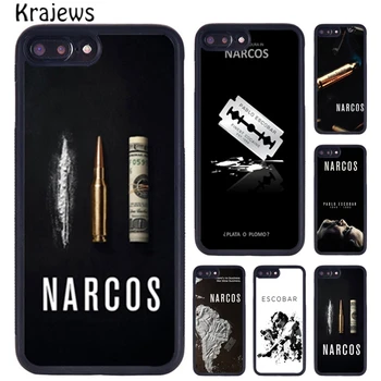 Krajews Narcos Pablo Escobar TV Show Чехол для телефона iPhone SE2020 15 14 XR XS 11 12 mini 13 Pro MAX 6 7 8 Plus крышка coque
