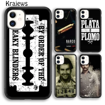 Krajews Plata O Plomo Narcos Pablo Чехол для телефона для iPhone 15 SE2020 14 6 7 8 plus XR XS 11 12 13 pro max coque Shell Fundas