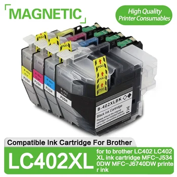 LC402 LC402XL совместимый чернильный картридж для принтера Brother LC402 LC402XL MFC-J5340DW MFC-J6740DW MFC-J6540DW MFC-6940DW