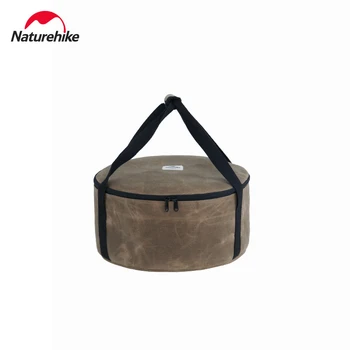 Naturehike Портативная сумка для хранения кемпинга 13,7 / 19,3 л Ведро для путешествий большой емкости 600D Oxford Cloth Коробка для наружного снаряжения