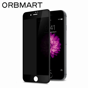 ORBMART Полноразмерная крышка Anti Shield Privacy Film Screen Filter Защитная пленка из закаленного стекла для iPhone 6 6s 7 7 Plus