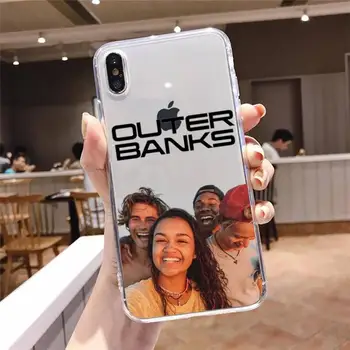 Outer Banks - Livin' The Pogue Life Чехол для телефона для iPhone 14 13 12 11 Pro XS MAX 7 XR X 8 6 Plus Прозрачная крышка Fundas