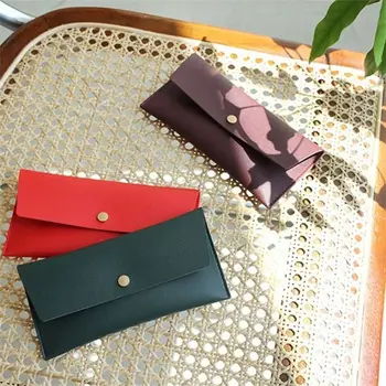  PU кожа конверт кошелек темперамент корейский стиль портативная сумка для смены многофункциональный кошелек для монет женщины длинный клатч сумка для женщин