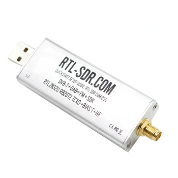 RTL SDR V3 R820T2 RTL2832U 1PPM TCXO SMA Программно-определяемая система радиосвязи RTLSDR